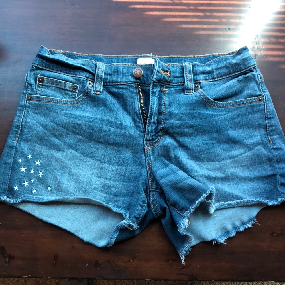 J. Crew jean shorts